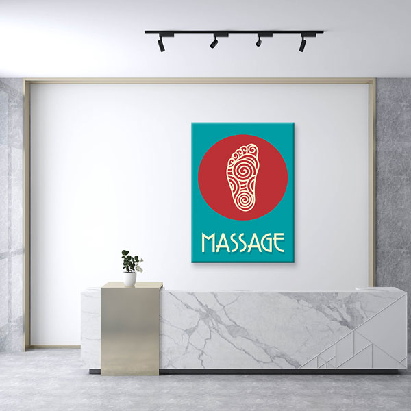 Refleksoloji Masaj Spa Kanvas Tablo – 5934