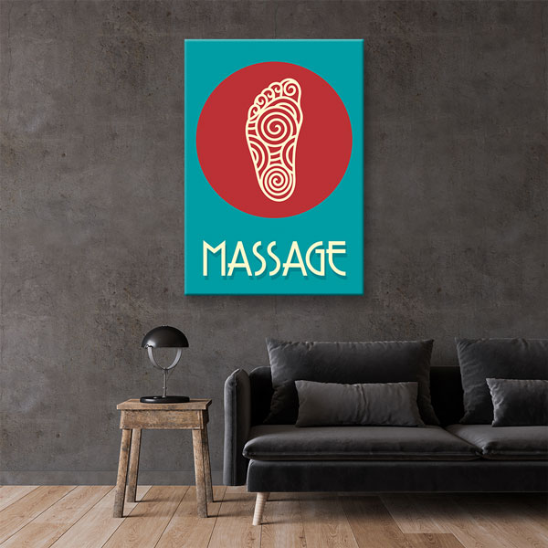 Refleksoloji Masaj Spa Kanvas Tablo – 5934