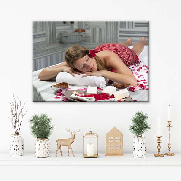 Hamam Spa Rahatlama Ritüeli Kanvas Tablo – 5919