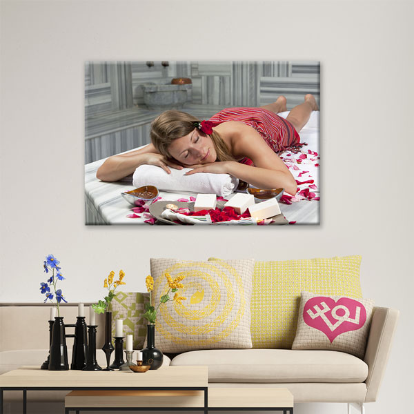 Hamam Spa Rahatlama Ritüeli Kanvas Tablo – 5919