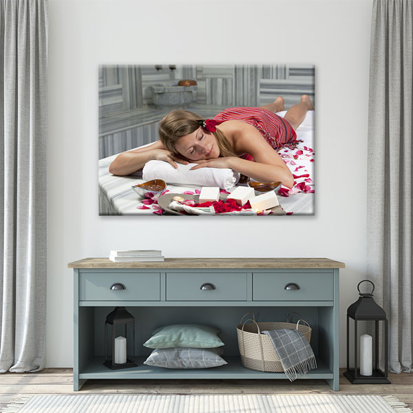 Hamam Spa Rahatlama Ritüeli Kanvas Tablo – 5919