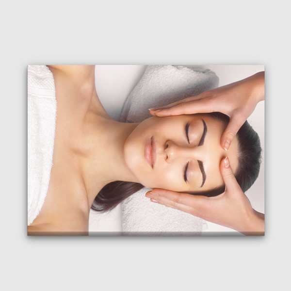 spa-duvar-dekorasyon-5921-00 Yüz Masajı Spa Ritüeli Kanvas Tablo – 5921
