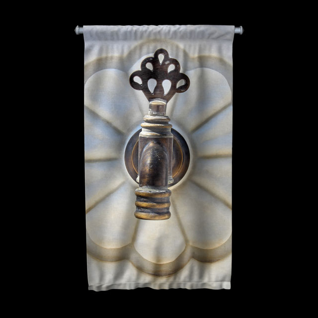 Otantik Hamam Musluğu Duvar Flaması 5976