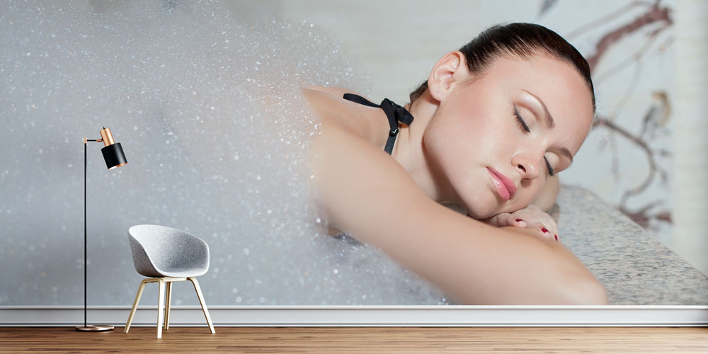 Spa Köpük Masajı Duvar Kağıdı 5944