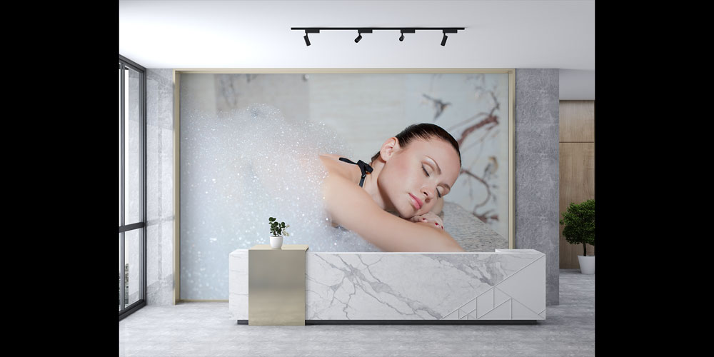 Spa Köpük Masajı Duvar Kağıdı 5944