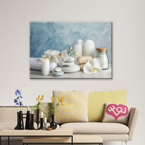 Spa Doğal Huzur Kanvas Tablo – 5912