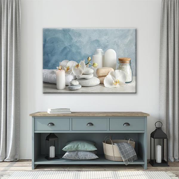 Spa Doğal Huzur Kanvas Tablo – 5912