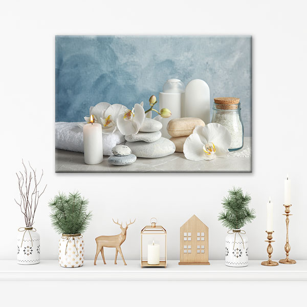 Spa Doğal Huzur Kanvas Tablo – 5912