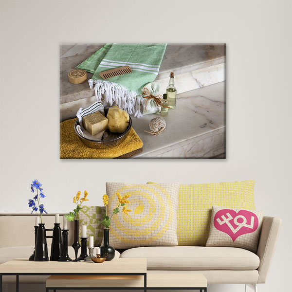 Spa Hamam Ritüeli Kanvas Tablo – 5913
