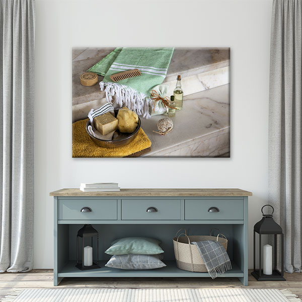 Spa Hamam Ritüeli Kanvas Tablo – 5913