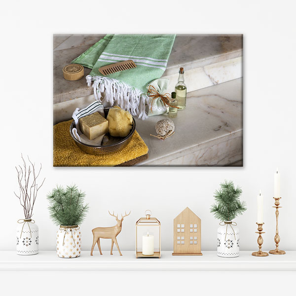 Spa Hamam Ritüeli Kanvas Tablo – 5913