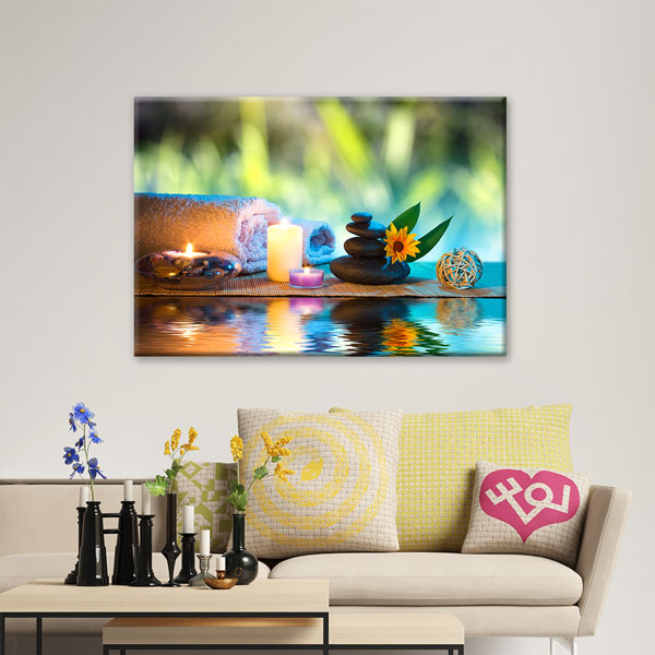 Spa Zen Atmosferi Kanvas Tablo – 5910