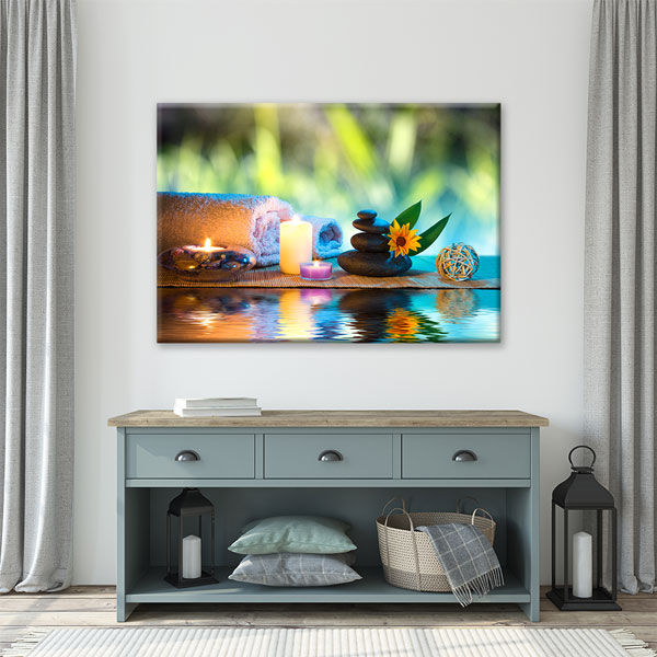 Spa Zen Atmosferi Kanvas Tablo – 5910