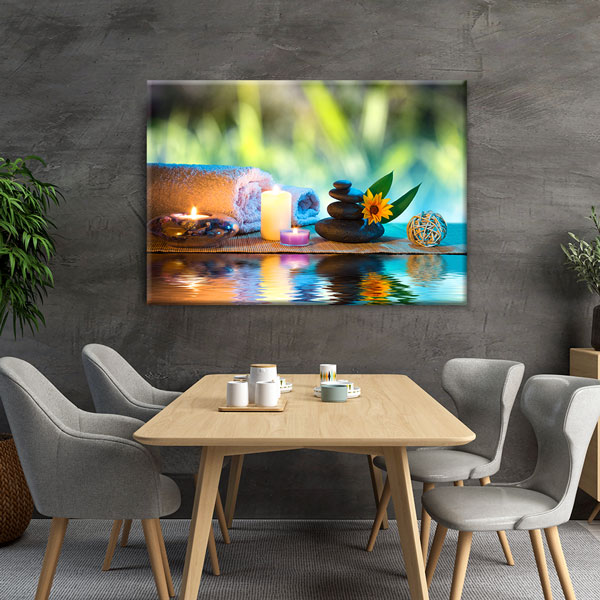 Spa Zen Atmosferi Kanvas Tablo – 5910
