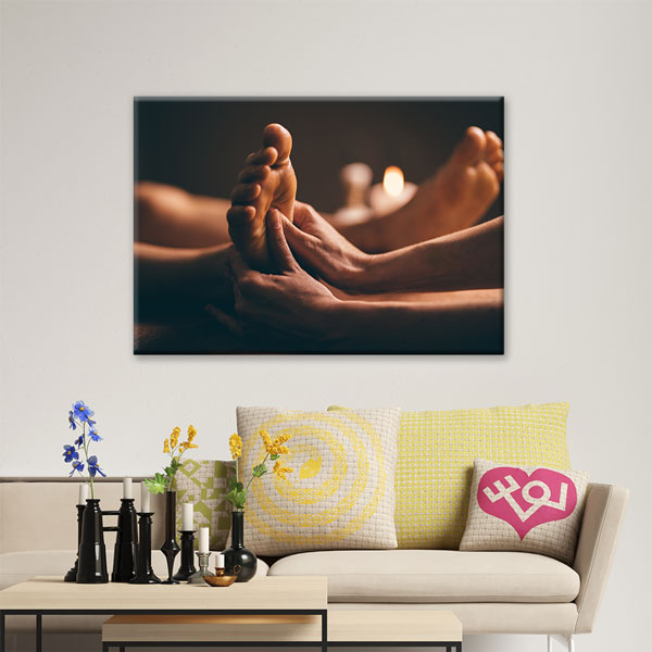 spa-wall-decor-5926-02 Refleksoloji Ayak Masajı Kanvas Tablo – 5926