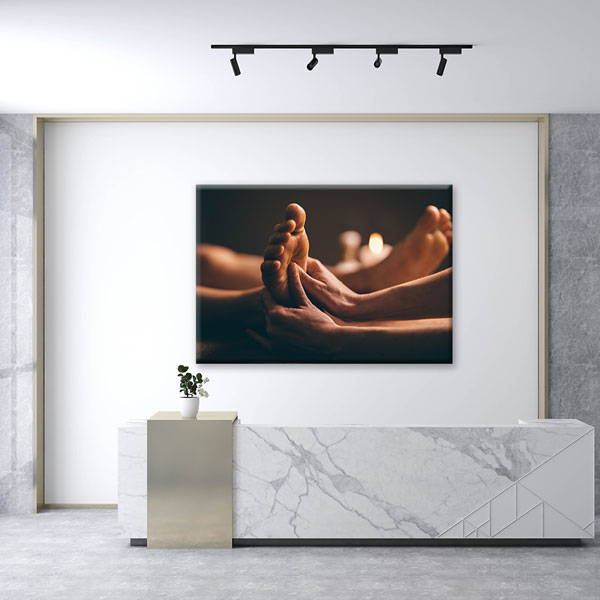 spa-wall-decor-5926-05 Refleksoloji Ayak Masajı Kanvas Tablo – 5926