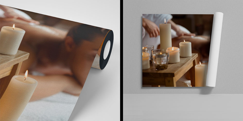 spa-wall-decor-5948-04 Spa Mum Işığı Masaj Duvar Kağıdı 5948