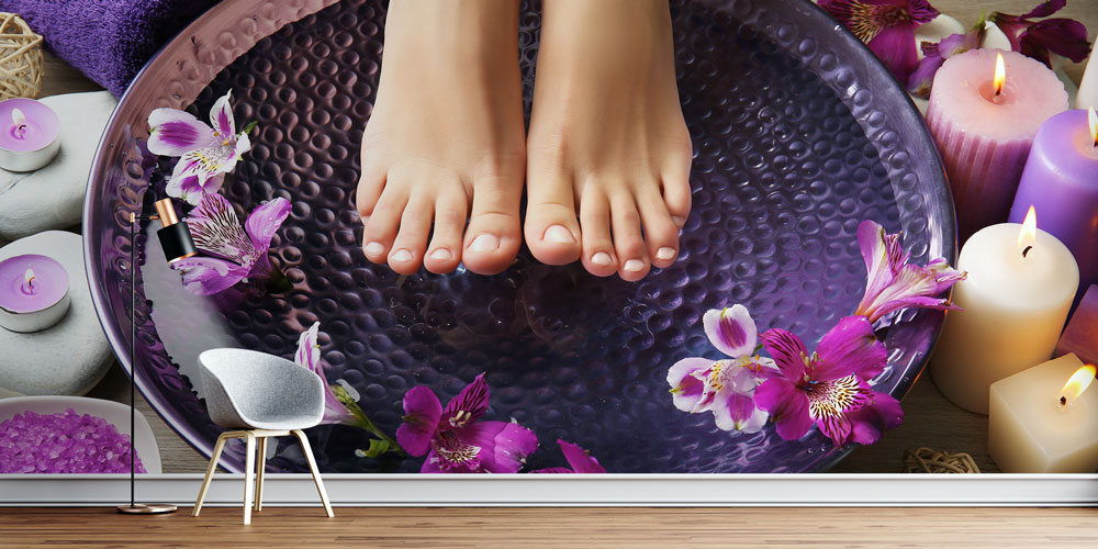 Ayak Spa Aromaterapi Duvar Kağıdı 5949