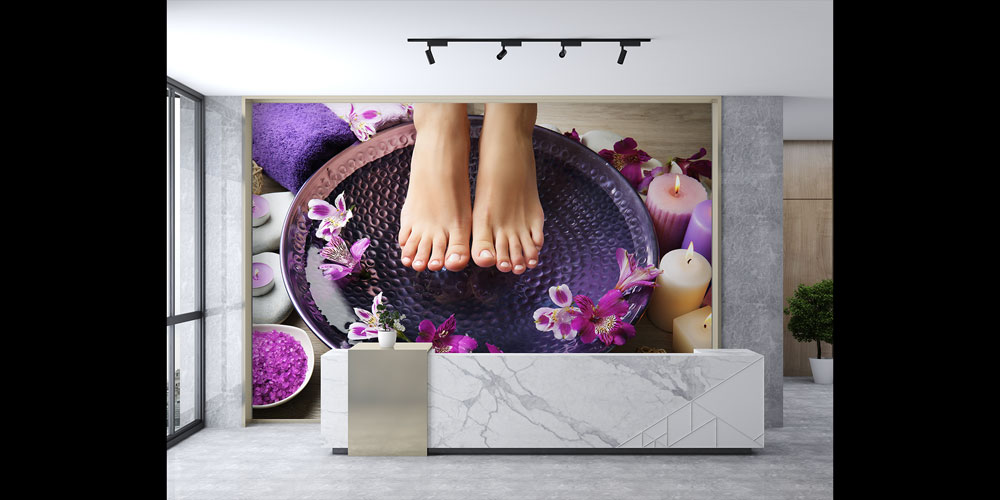 Ayak Spa Aromaterapi Duvar Kağıdı 5949