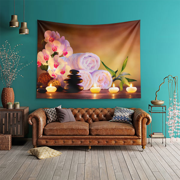 Orkide Spa Ambiyans Duvar Örtüsü 5968
