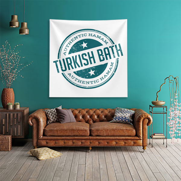spa-wall-decor-5970-00 Turkish Bath Tipografik Duvar Örtüsü 5970