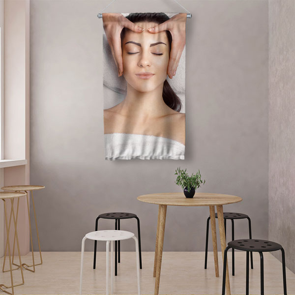 Spa Masaj Terapi Duvar Flaması 5975