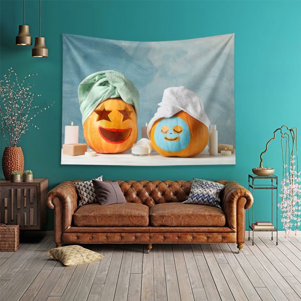 Spa Balkabağı Duvar Örtüsü 5957