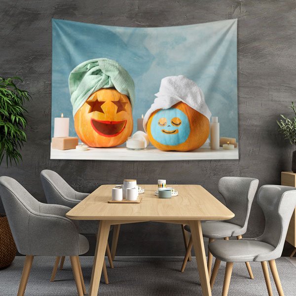 Spa Balkabağı Duvar Örtüsü 5957