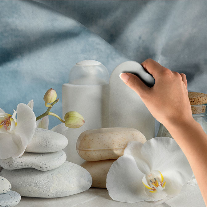 Orkide Spa Duvar Örtüsü 5958