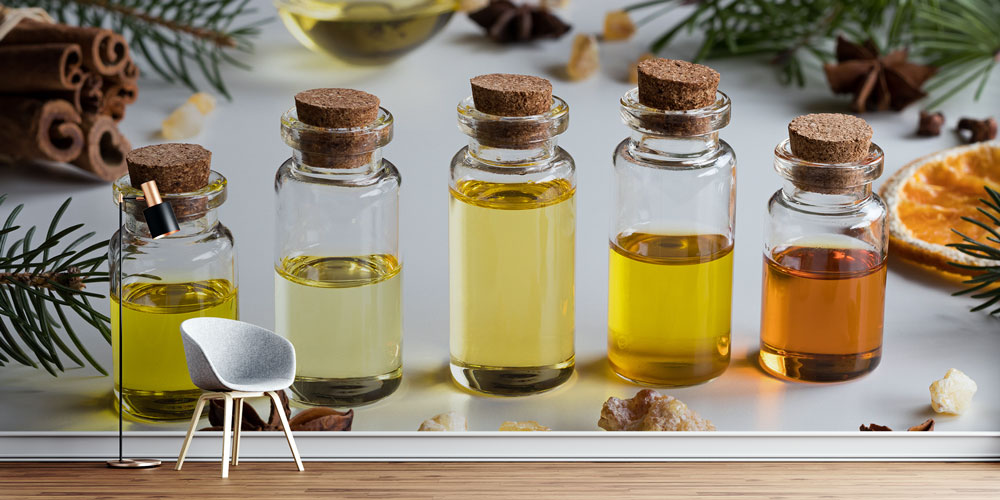 Sarı ve mavi tonların enerjik fırça dokularıyla oluşturduğu modern spor temalı soyut duvar kağıdı tasarımı. 5935