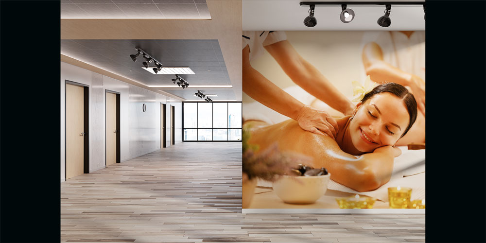 Çift Masaj Spa Duvar Kağıdı 5946