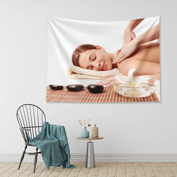 Spa Masaj Terapisi Duvar Örtüsü 5965