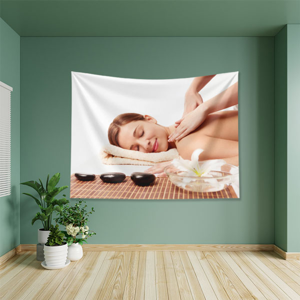 Spa Masaj Terapisi Duvar Örtüsü 5965