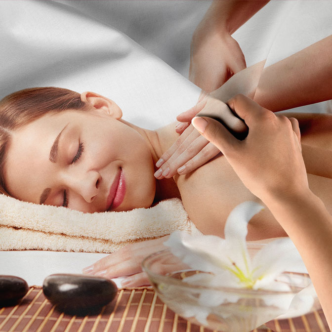 Spa Masaj Terapisi Duvar Örtüsü 5965