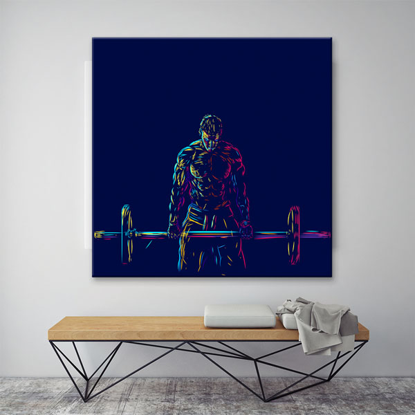 Güç ve Motivasyon Kanvas Tablo – 5798