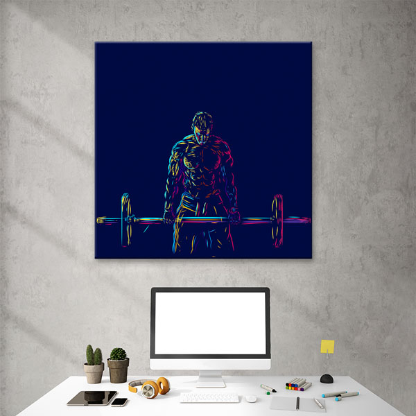 Güç ve Motivasyon Kanvas Tablo – 5798