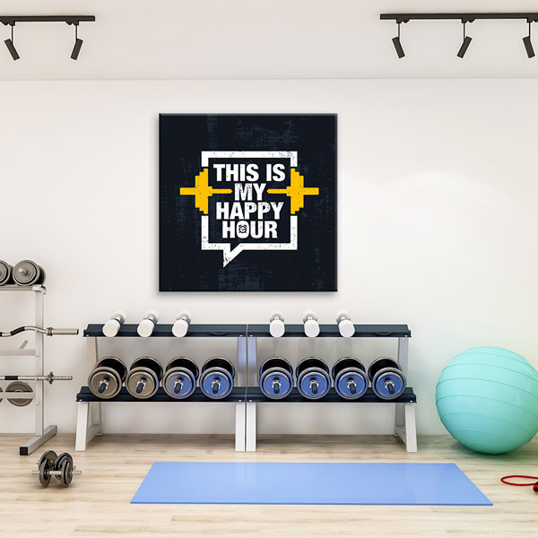 This Is My Happy Hour Kanvas Tablo – 5817