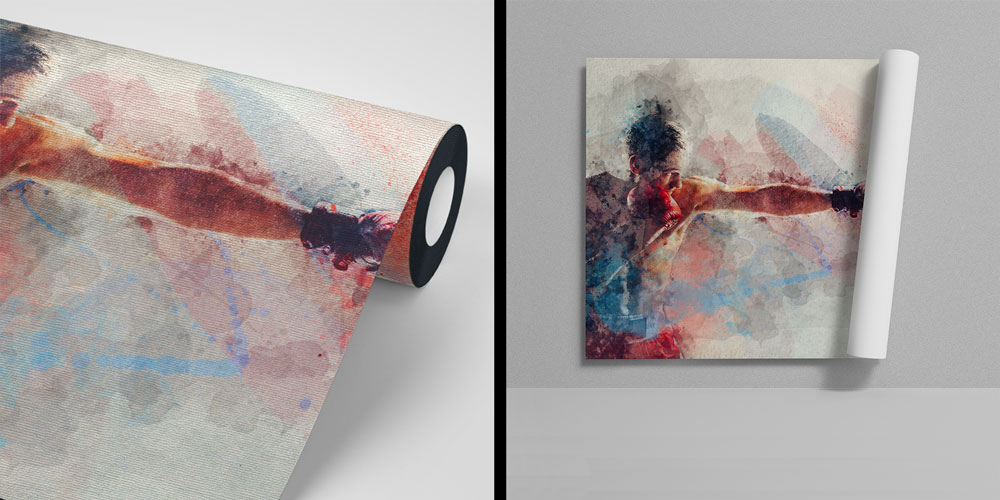 Darbeli Boksçu Duvar Kağıdı 5828