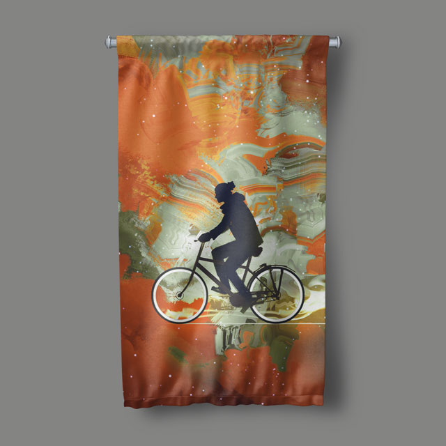 spor-duvar-flama-5886-00 Bisiklet Spor Duvar Flaması 5886