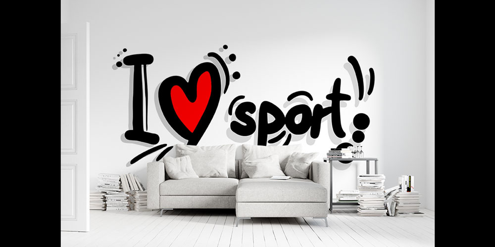 spor-duvar-kagidi-5847-02 I Love Sport Duvar Kağıdı 5847