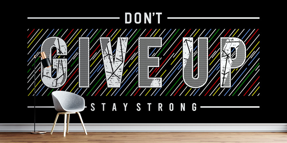 spor-duvar-kagidi-5851-00 Don't Give Up Duvar Kağıdı 5851