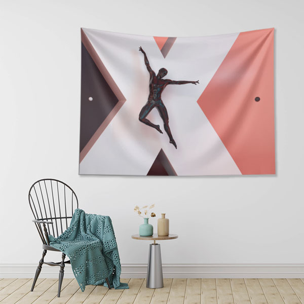 spor-duvar-ortusu-5856-04 Atletik Figür Spor Duvar Örtüsü 5856