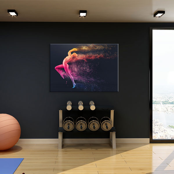 Renkli Dans Kanvas Tablo – 5781