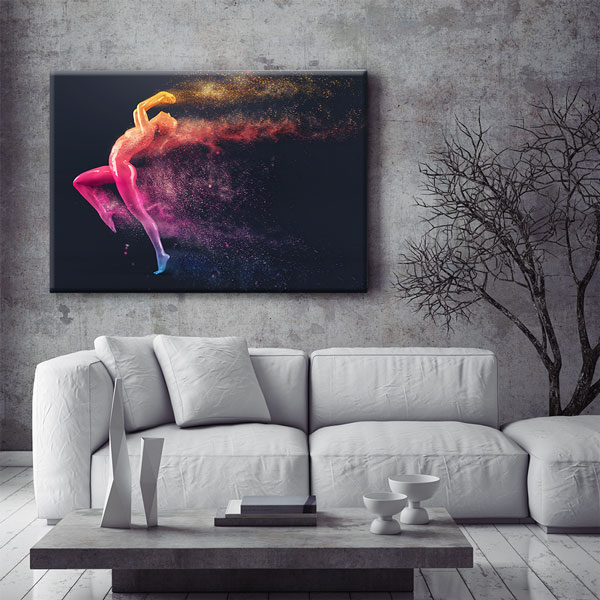 Renkli Dans Kanvas Tablo – 5781