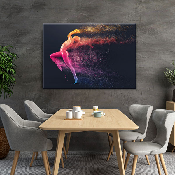 Renkli Dans Kanvas Tablo – 5781