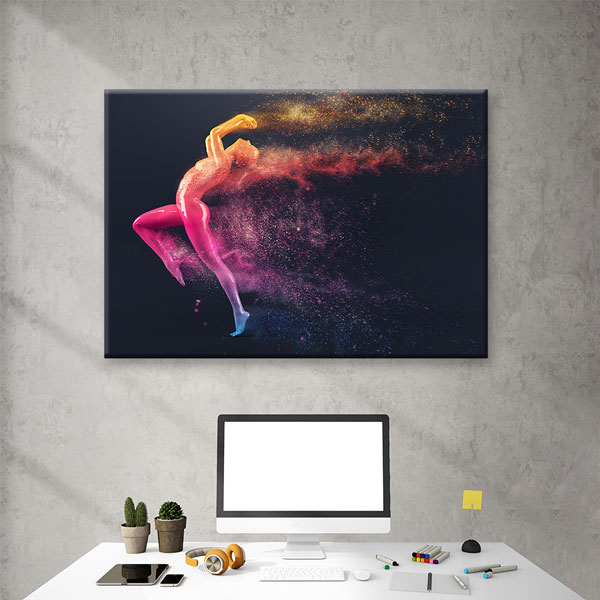 Renkli Dans Kanvas Tablo – 5781
