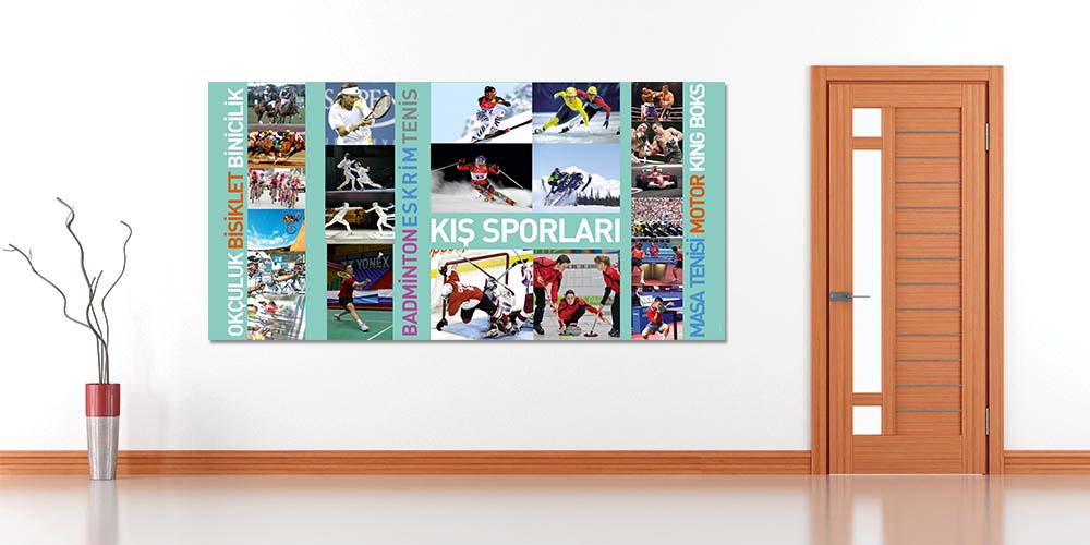 spor-salonu-beden-egitimi-duvar-a-216-01 Çoklu Spor Dalları Duvar Giydirme Posteri A-216