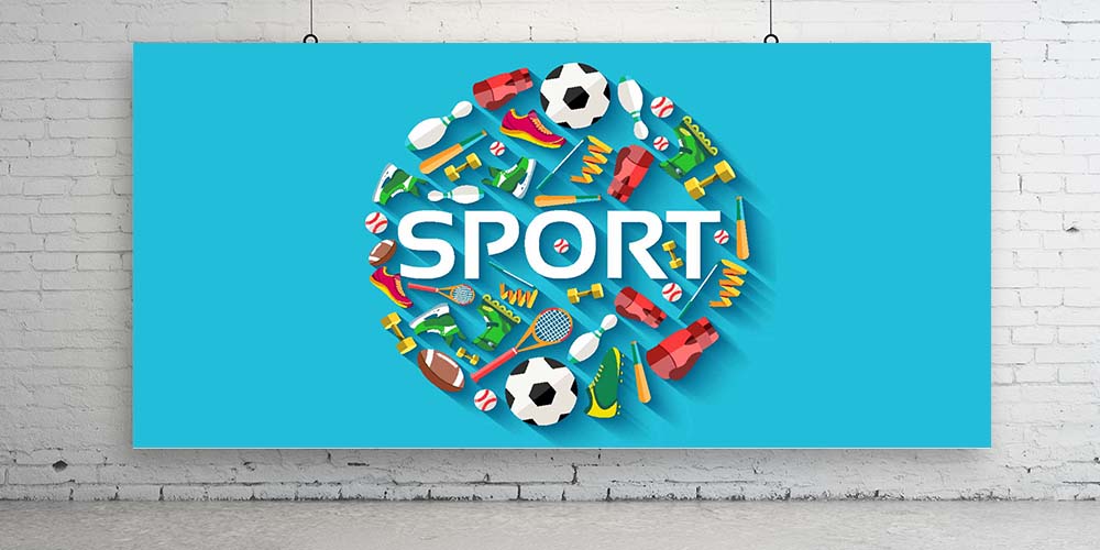 spor-salonu-duvar-kaplamalari-1066-04 Spor Ekipmanları Temalı Duvar Kağıdı 1066