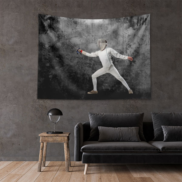 Eskrim Sporcusu Duvar Örtüsü 8279