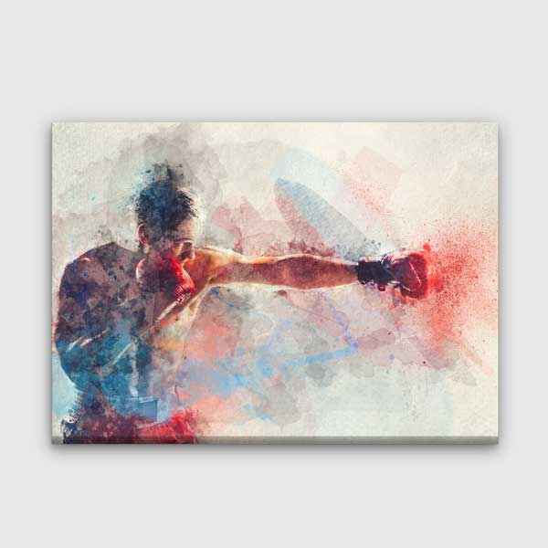 sport-club-decor-5780-00 Boks Enerjisi Kanvas Tablo – 5780